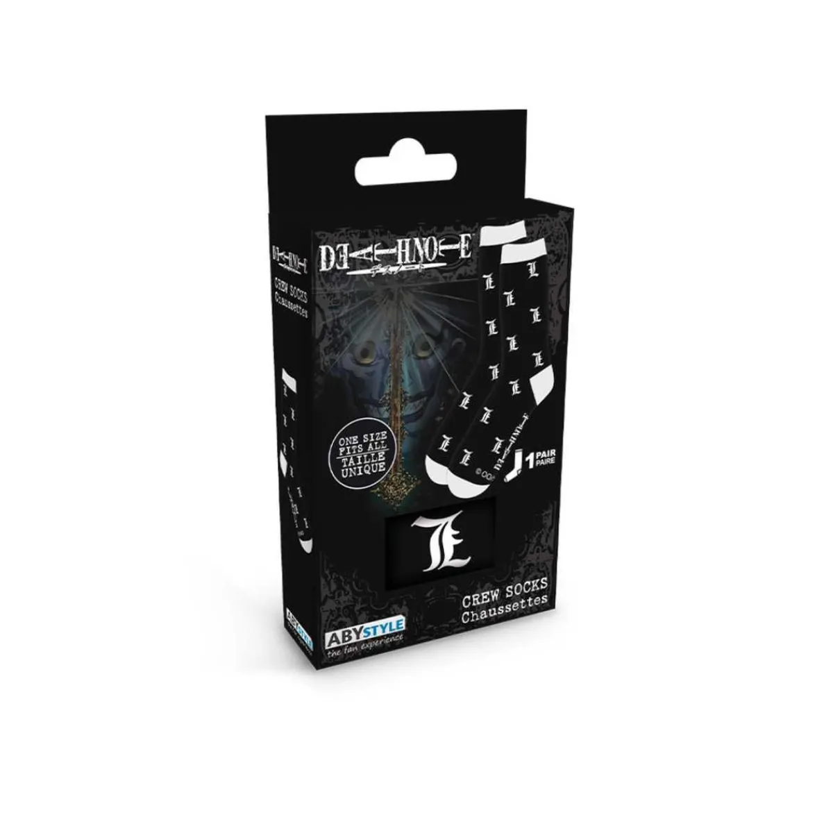Death Note - Par de calcetines (Talla 38-43) Friki Zone