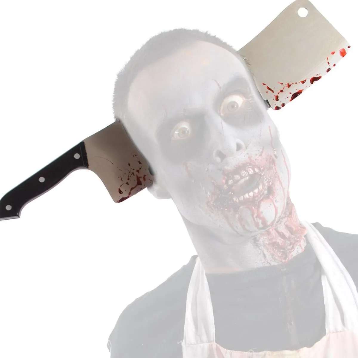Diadema con Cuchillo Carnicero Zombie*RUBIE'S Hot