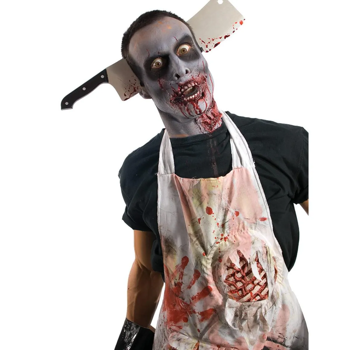 Diadema con Cuchillo Carnicero Zombie*RUBIE'S Hot