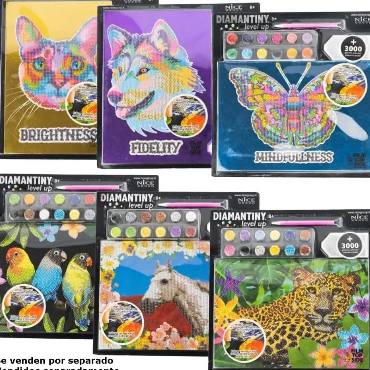 Diamantiny Level Up - Animales (Varios Modelos) Arte Y Manualidades