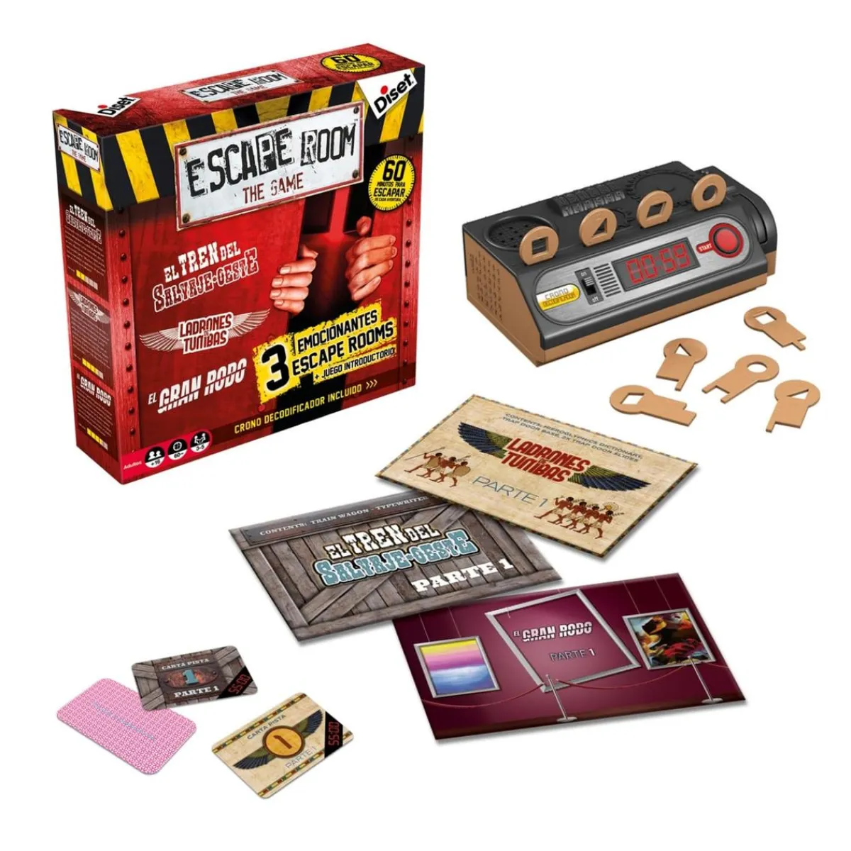Online Diset - Escape Room - Juego de mesa Friki Zone|Juegos Y Puzzles