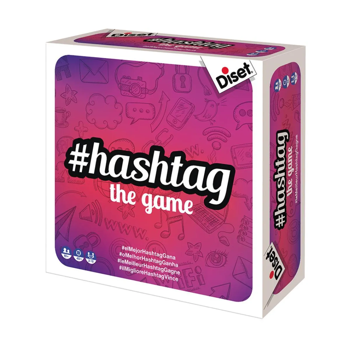 New Diset - Hashtag el Juego Juegos Y Puzzles|Friki Zone