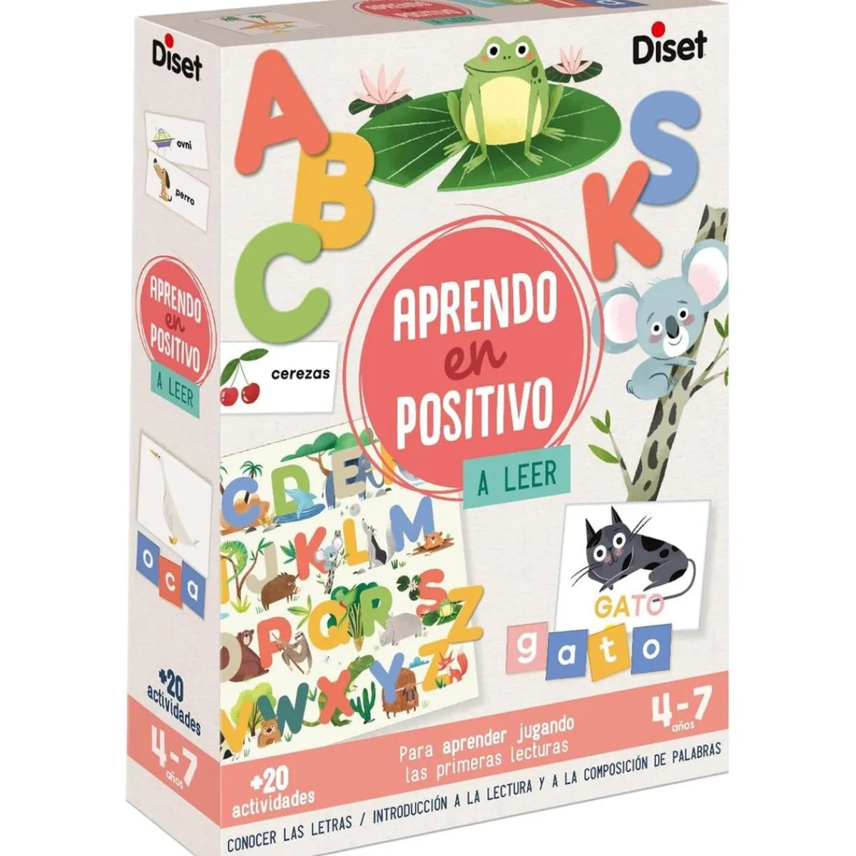 Hot - Juego Educativo Aprendo En Positivo - Leer ㅤ Juguetes Educativos Y Libros|Juegos Y Puzzles