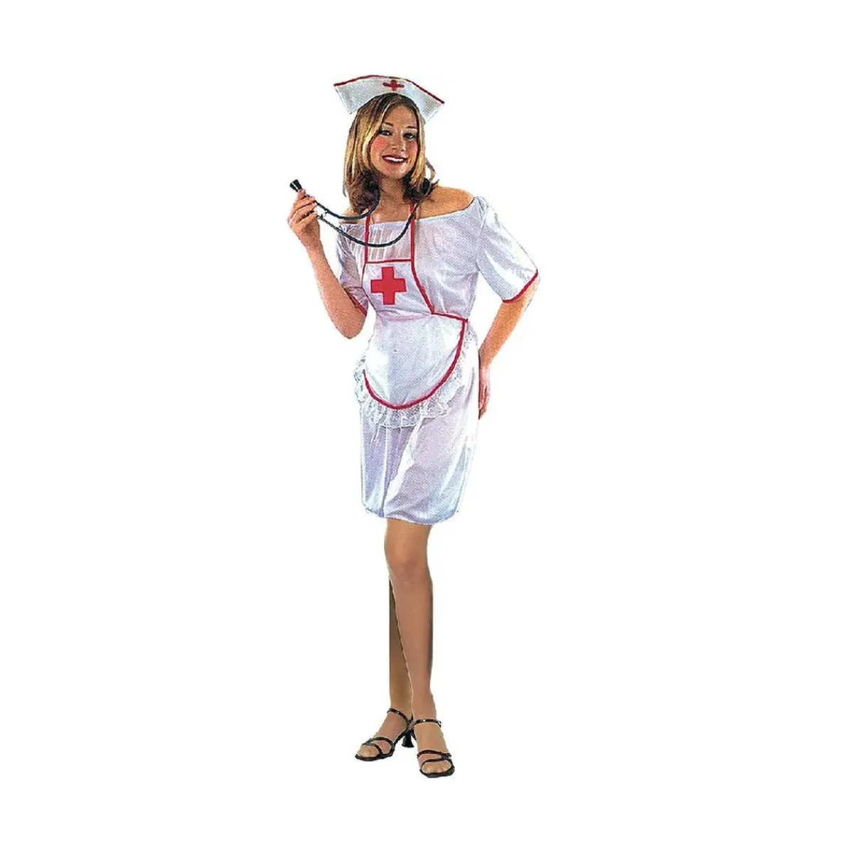 Online Disfraz adulto de enfermera (Talla única) ㅤ Disfraces|Halloween