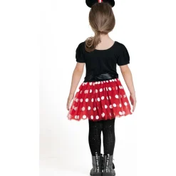 Disfraz Adulto en Rojo, Blanco y Negro XS ㅤ*TOYS 