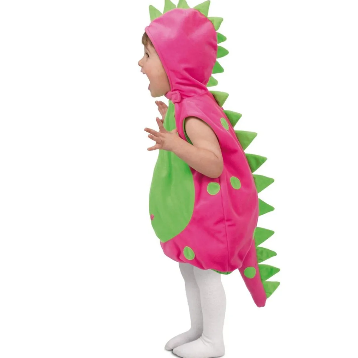 Hot Disfraz bebé - Dino Pinky 12-24 meses Disfraces|Halloween