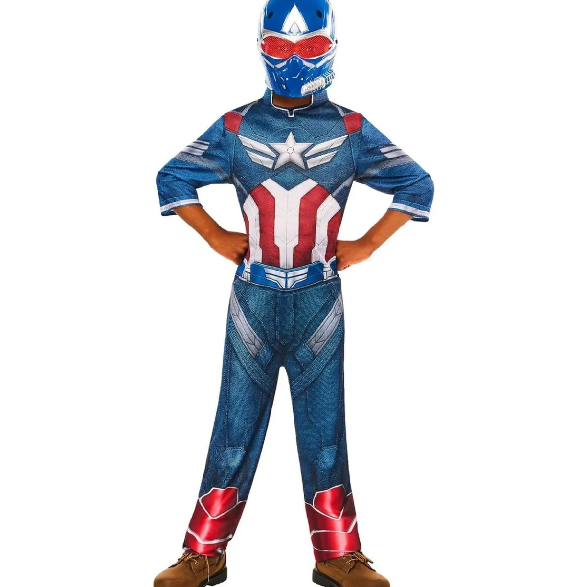 Clearance Disfraz Capitán América Talla M (7-8 años / 122-128 cm) Disfraces|Halloween