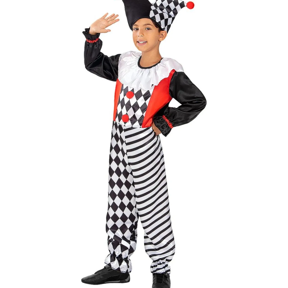 Online Disfraz de arlequín para niño 3-4 años Disfraces|Halloween
