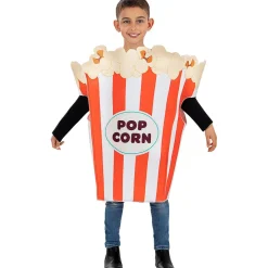 Disfraz de bolsa de palomitas para niños 7-12 años*Funidelia