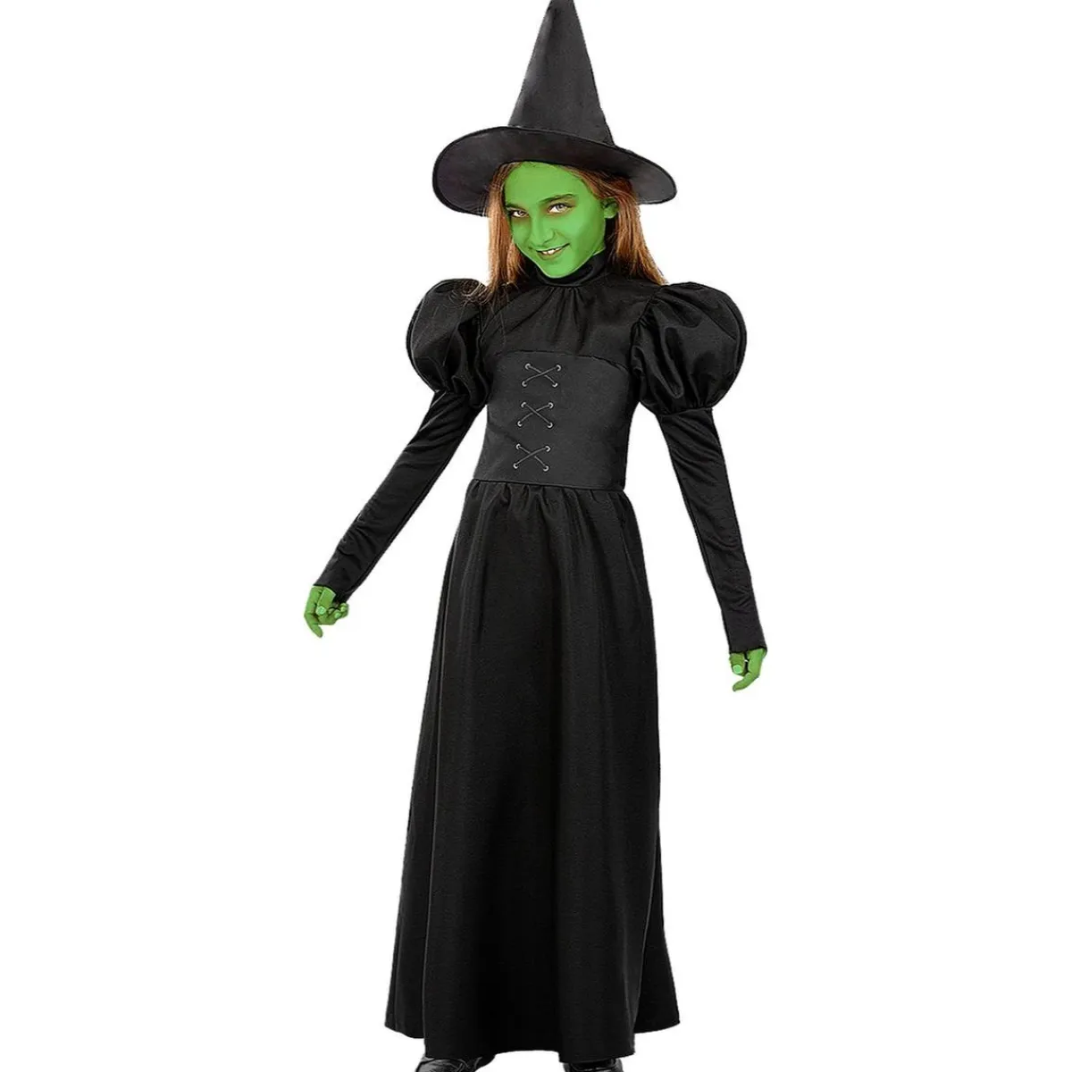 Disfraz de Bruja Mala del Oeste para niña - El Mago de Oz 10-12 años*Funidelia Discount