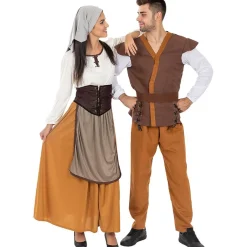 Disfraz de campesina medieval para mujer L*Funidelia Discount