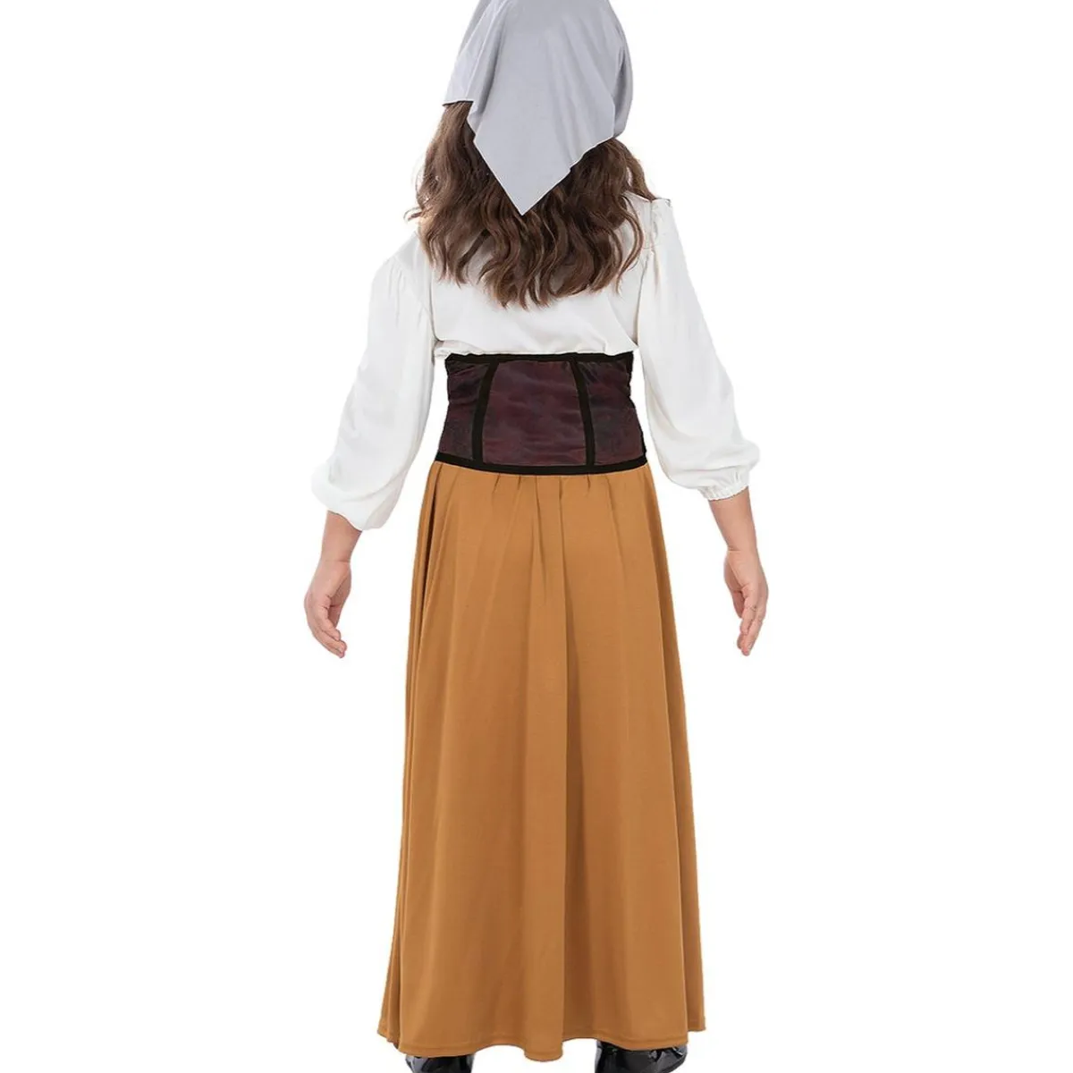 Online Disfraz de campesina medieval para niña 3-4 años Disfraces|Halloween