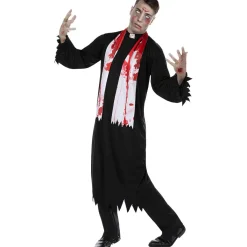 Disfraz de cura zombie hombre XXXL*Funidelia New