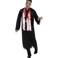 Disfraz de cura zombie hombre XXXL*Funidelia New