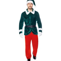 Clearance Disfraz de elfo Deluxe para hombre L Disfraces|Halloween