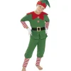 Disfraz de elfo navideño niño 10-12 años*Funidelia
