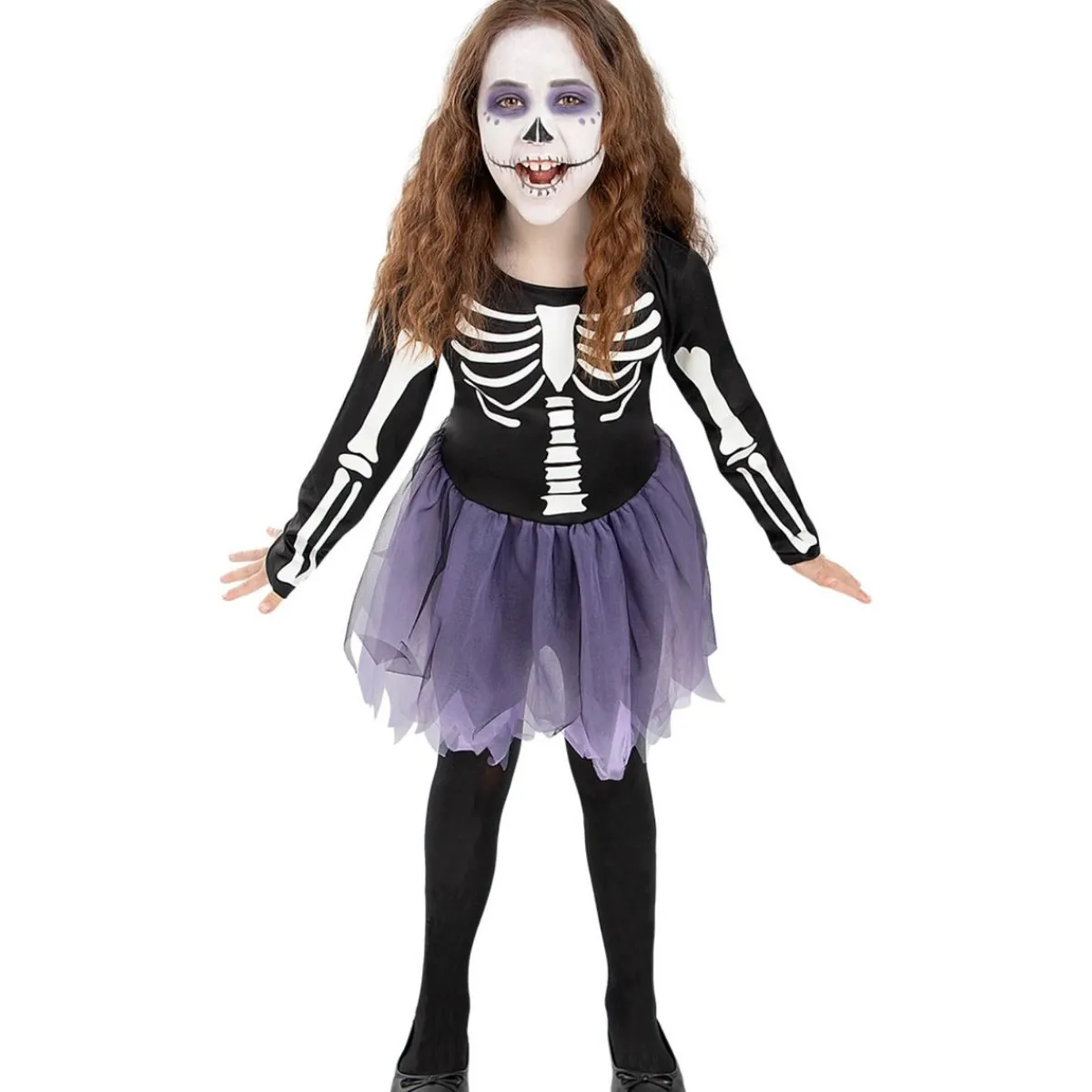 Hot Disfraz de esqueleto niña 10-12 años Disfraces|Halloween
