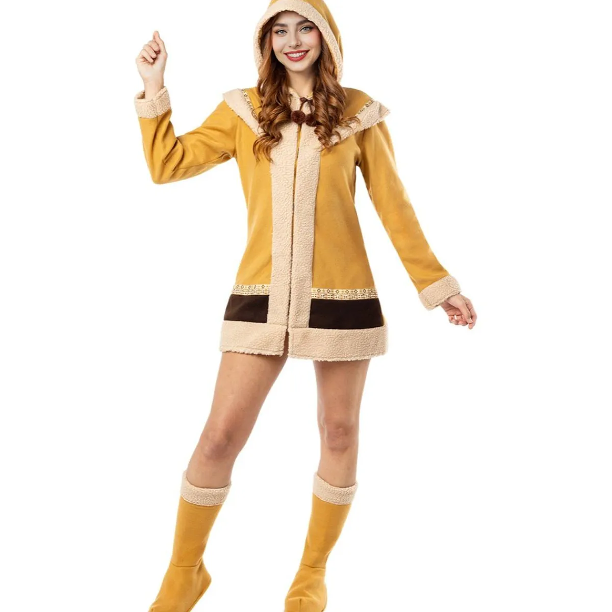 Disfraz de esquimal para mujer L*Funidelia New