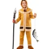 Hot Disfraz de esquimal para niño 5-6 años Halloween|Disfraces