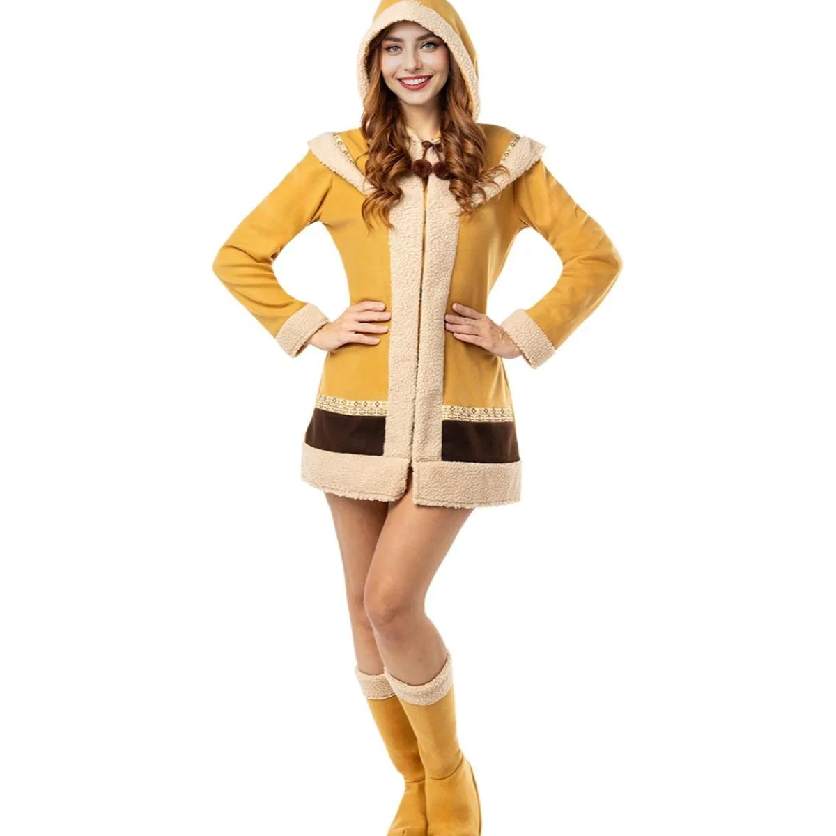 Outlet Disfraz de esquimal para mujer XL Disfraces|Halloween
