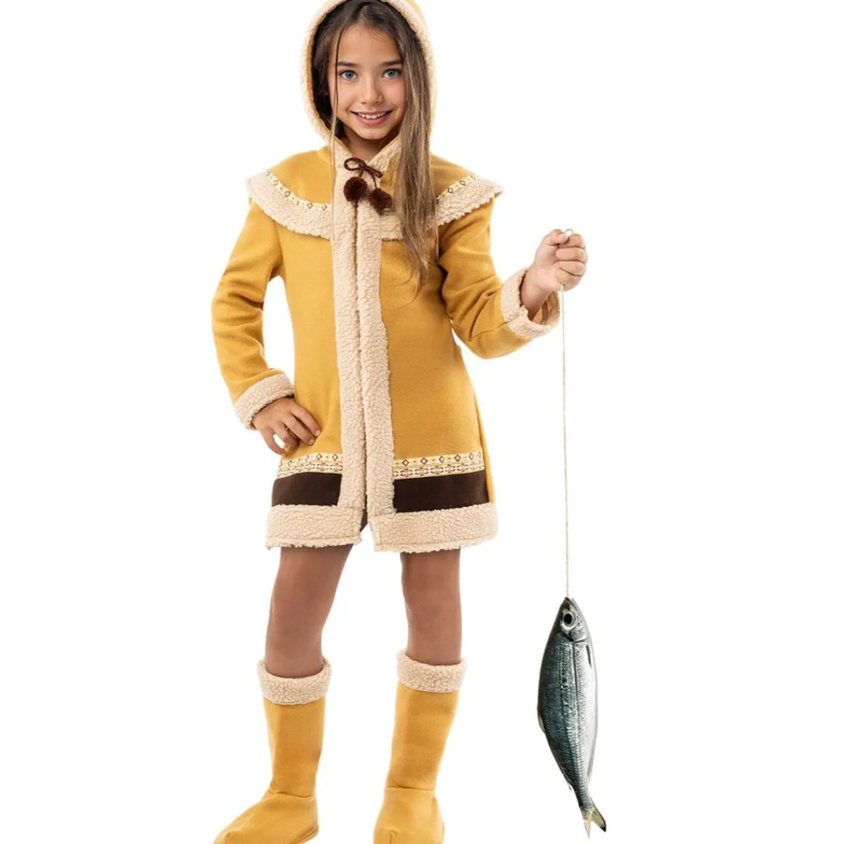 Sale Disfraz de esquimal para niña 5-6 años Halloween|Disfraces