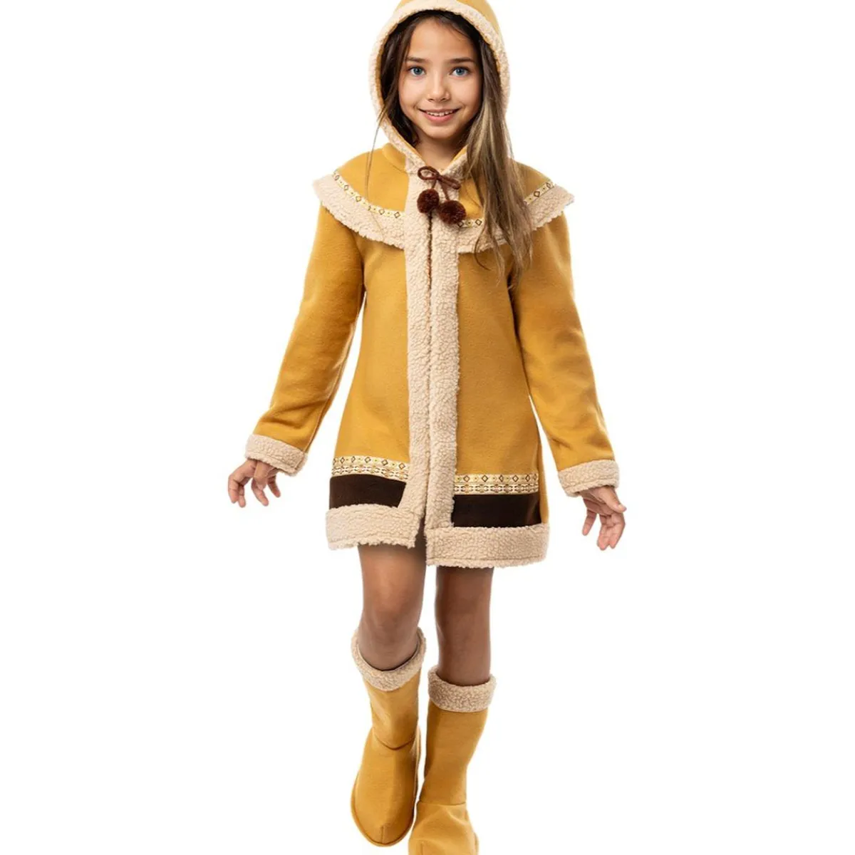 Sale Disfraz de esquimal para niña 5-6 años Halloween|Disfraces