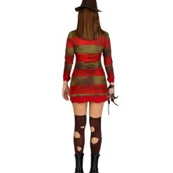 Sale Disfraz de Freddy Krueger mujer M Pesadilla en Elm Street Halloween|Disfraces