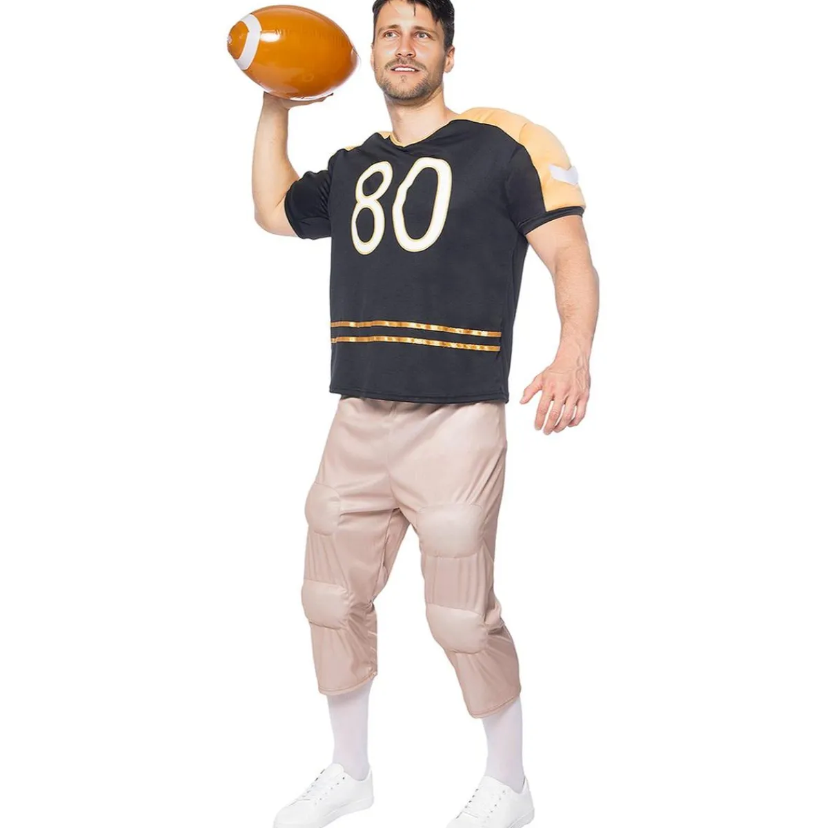 Disfraz de fútbol americano musculoso para hombre L*Funidelia Clearance