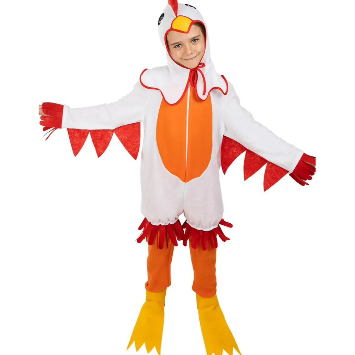 Disfraz de gallina para niños 10-12 años*Funidelia Discount