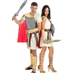 Outlet Disfraz de gladiador para hombre M-L Disfraces|Halloween