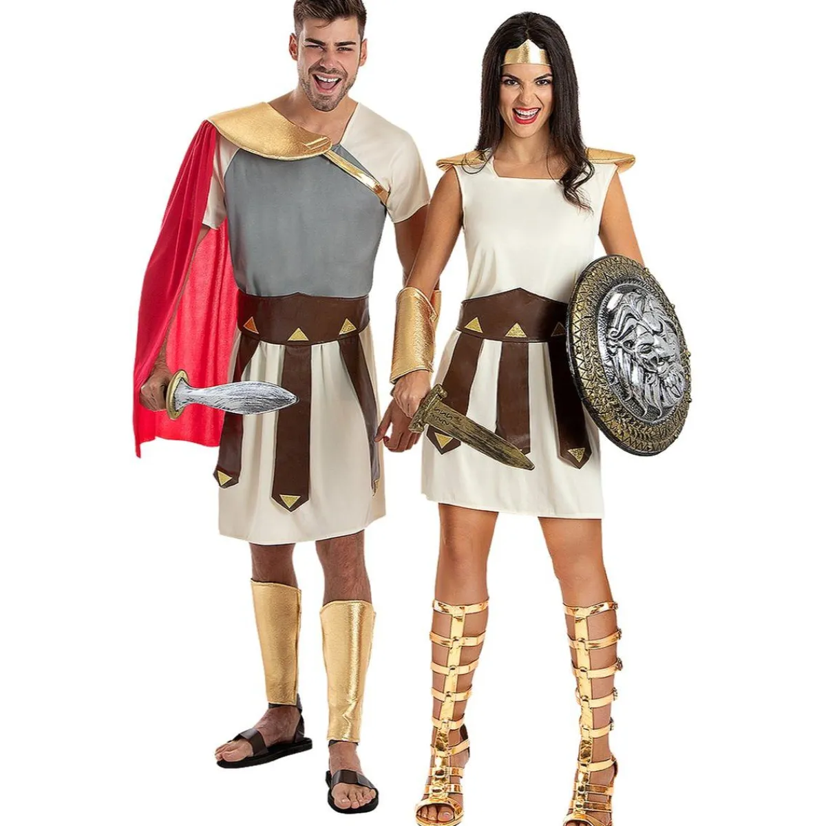 Sale Disfraz de gladiadora para mujer M-L Disfraces|Halloween