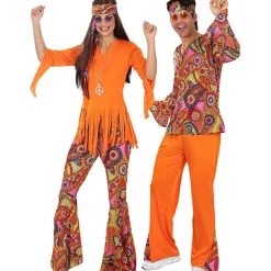 Discount Disfraz de Hippie feliz para mujer XXL Disfraces|Halloween