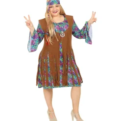 Disfraz de hippie para mujer XXXXL*Funidelia Best