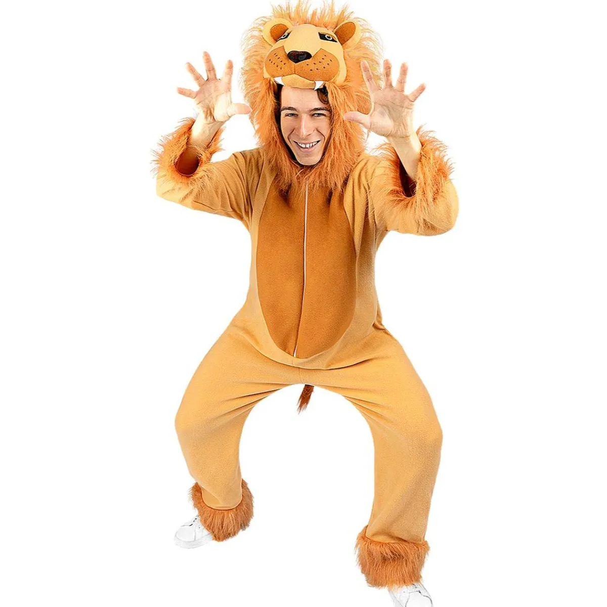 Hot Disfraz de león para adulto L-XL Disfraces|Halloween