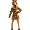 Outlet Disfraz de leopardo para niña 7-9 años Halloween|Disfraces