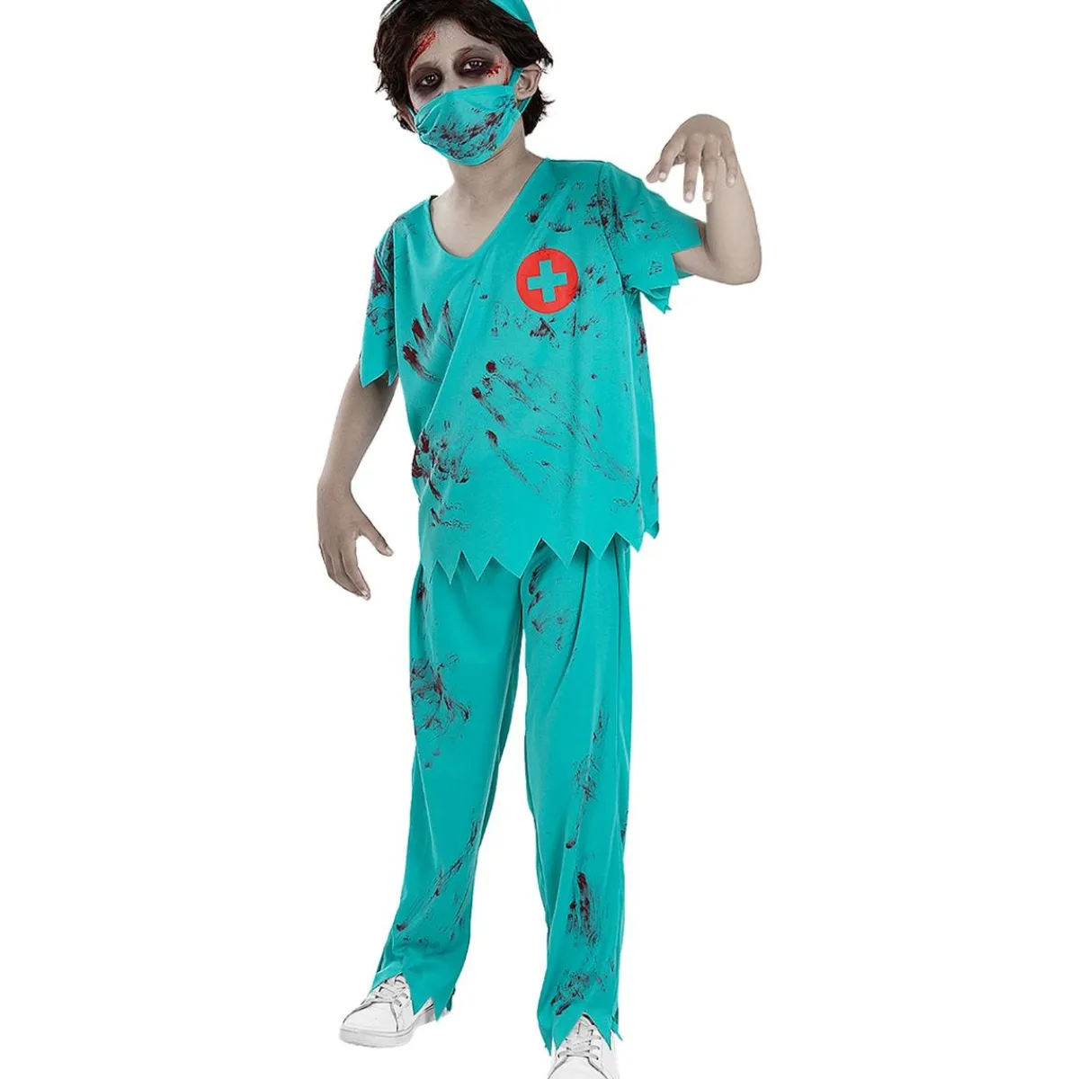 Disfraz de médico zombie niño 10-12 años Disfraces|Halloween