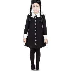Disfraz de Miércoles Addams niña 10-12 años*Funidelia New