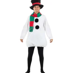 Discount Disfraz de muñeco de nieve hombre M-L Disfraces|Halloween