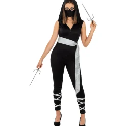 Best Disfraz de Ninja para mujer XXL Disfraces|Halloween