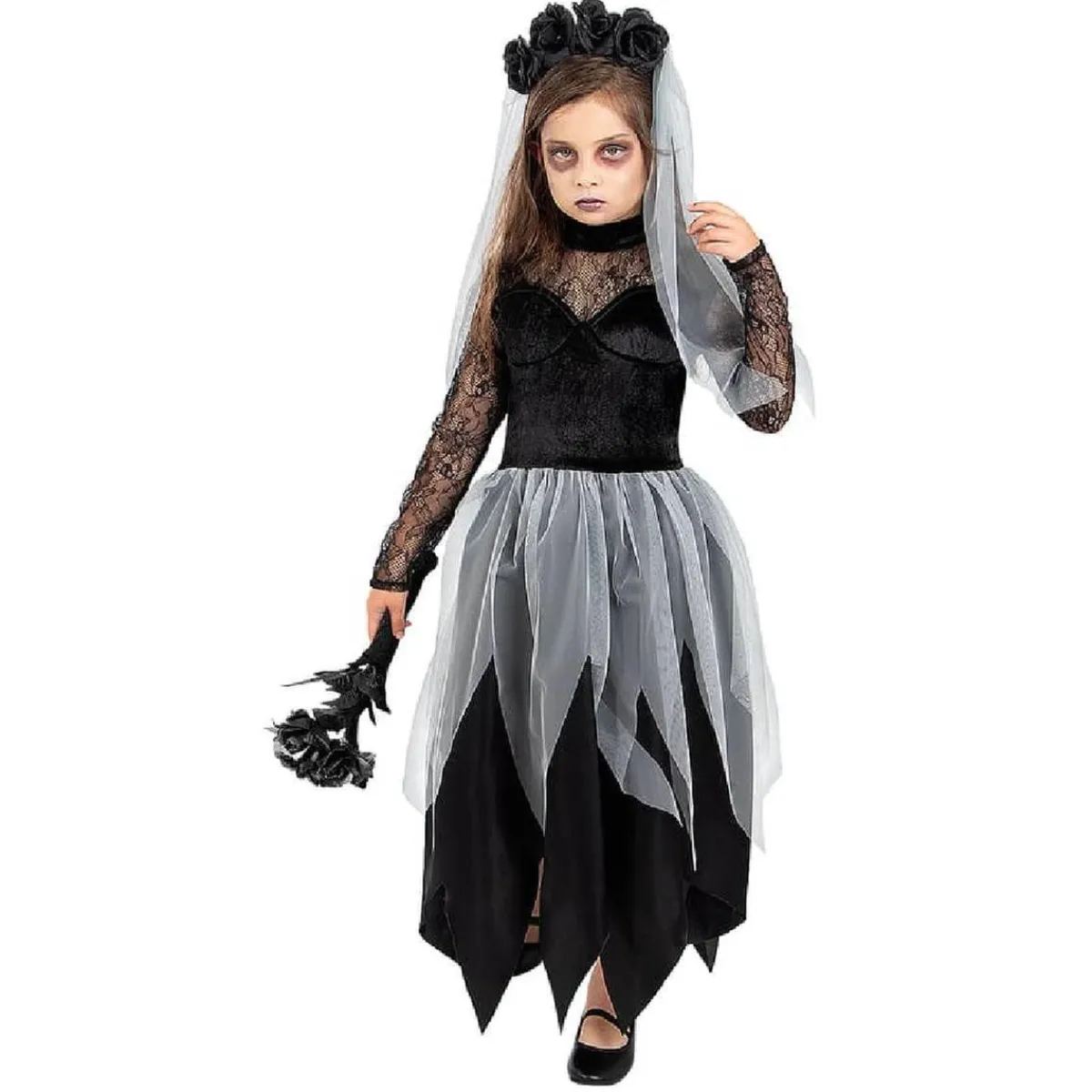 Disfraz de Novia Fantasma (10-12 años)*Funidelia Hot