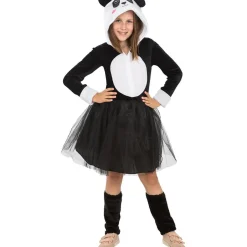 Disfraz de oso panda para niña 10-12 años*Funidelia Best