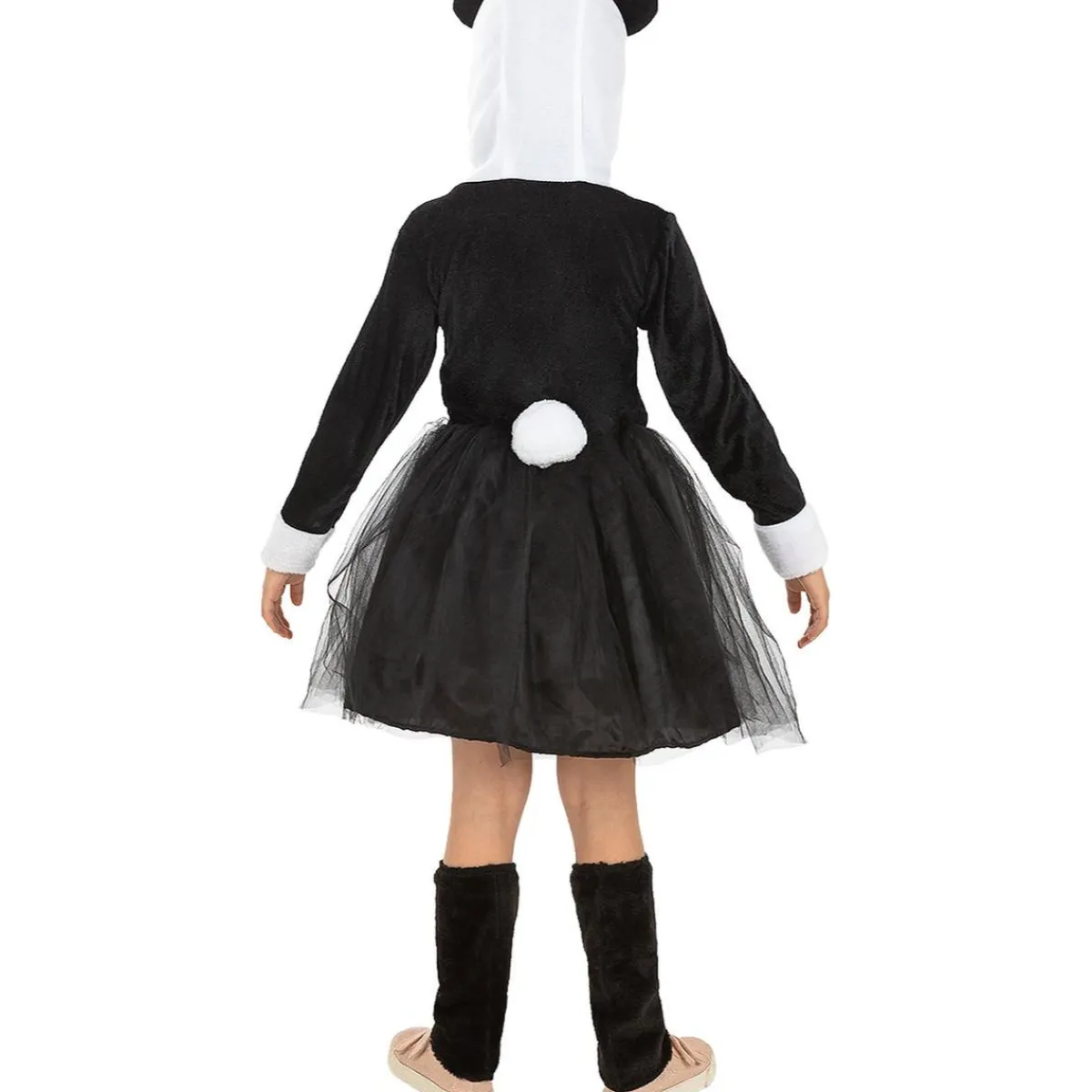 Disfraz de oso panda para niña 10-12 años*Funidelia Best