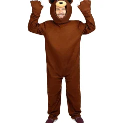 Disfraz de oso pardo para adulto XL*Funidelia Online