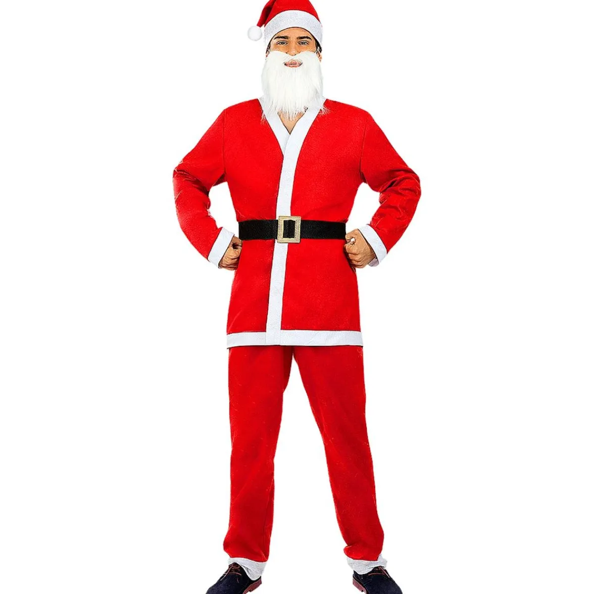 Disfraz de Papá Noel hombre L*Funidelia Online