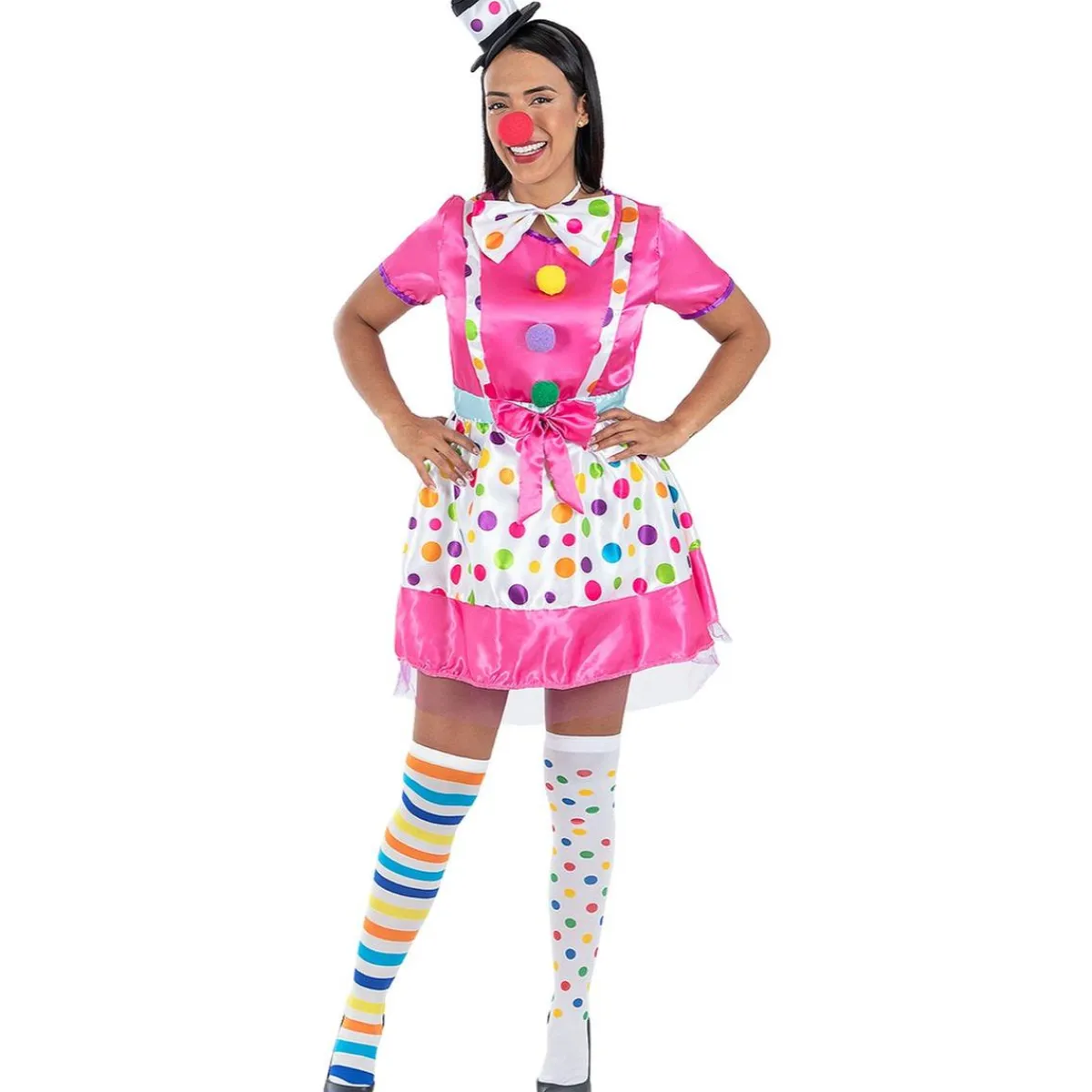 Online Disfraz de payasa M-L Halloween|Disfraces