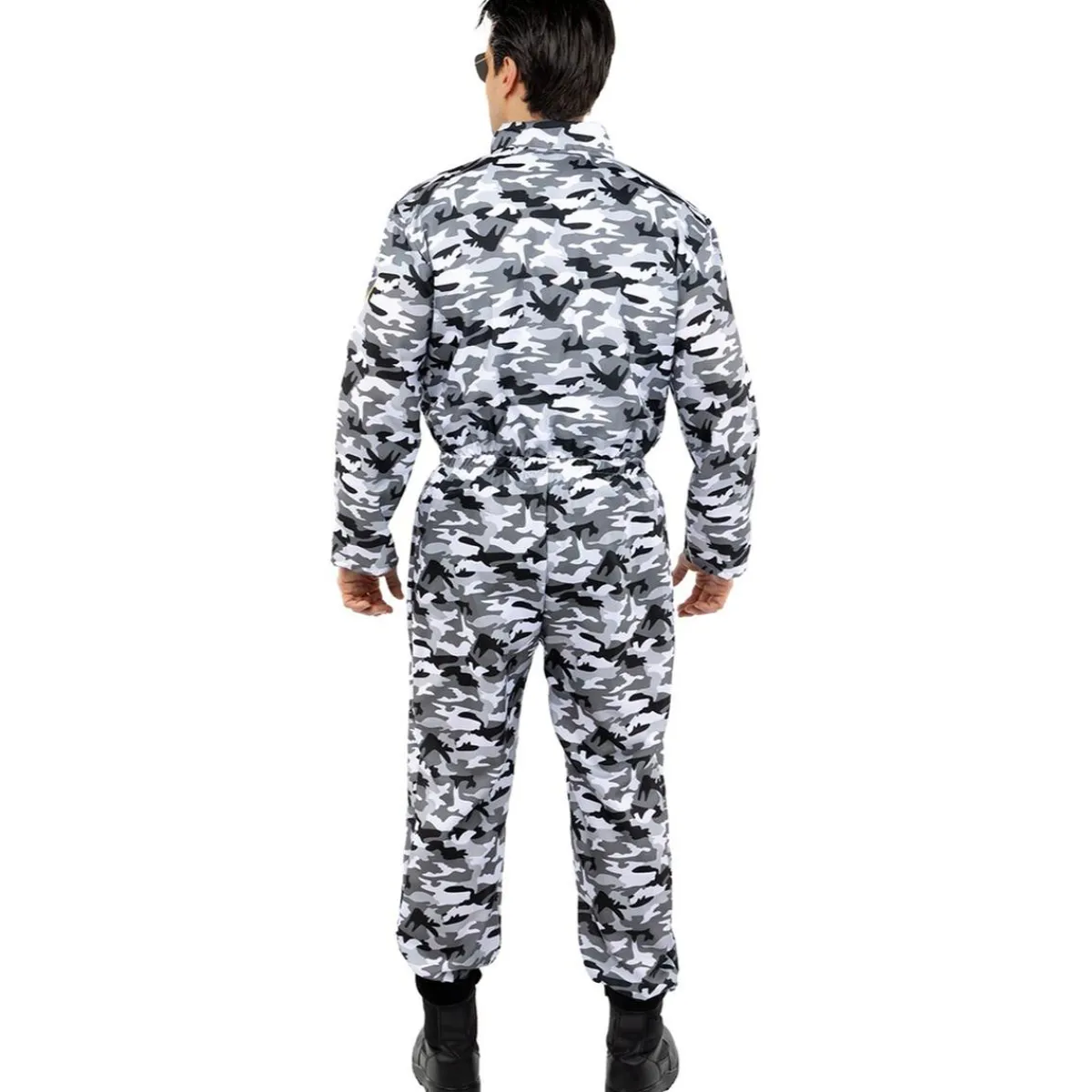 Clearance Disfraz de piloto de caza para hombre S-M Halloween|Disfraces