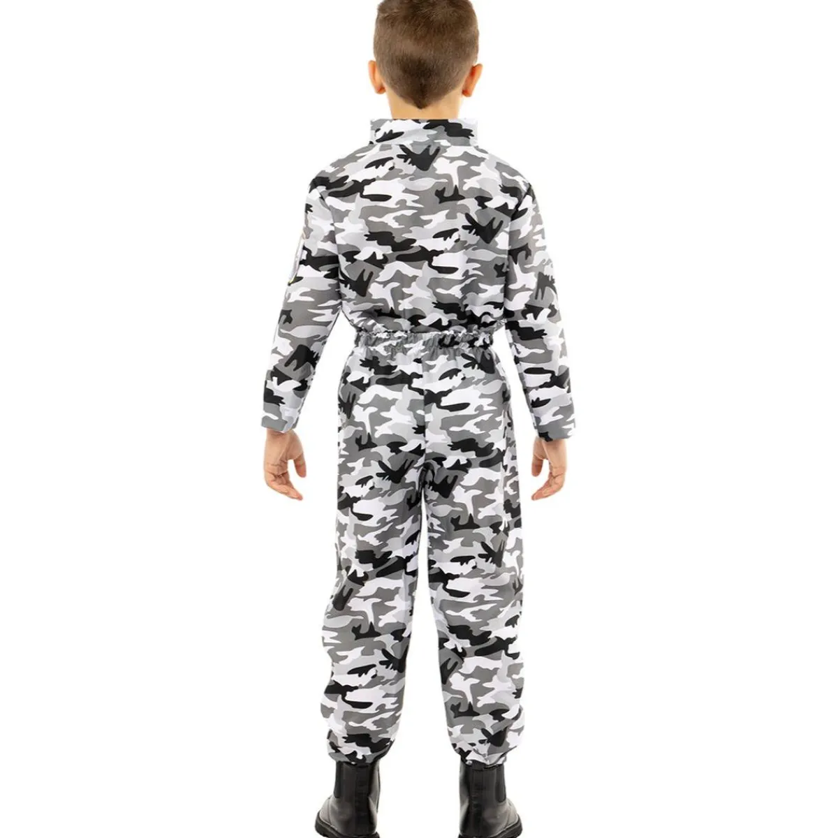 Clearance Disfraz de piloto de caza para niño 5-6 años Halloween|Disfraces