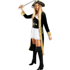 Outlet Disfraz de pirata deluxe para mujer - Colección colonial XXXL Disfraces|Halloween