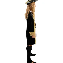 Best Disfraz de pirata deluxe para niña- Colección colonial 5-6 años Disfraces|Halloween