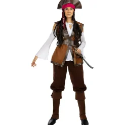 Disfraz de pirata para mujer- Colección Caribe L*Funidelia New